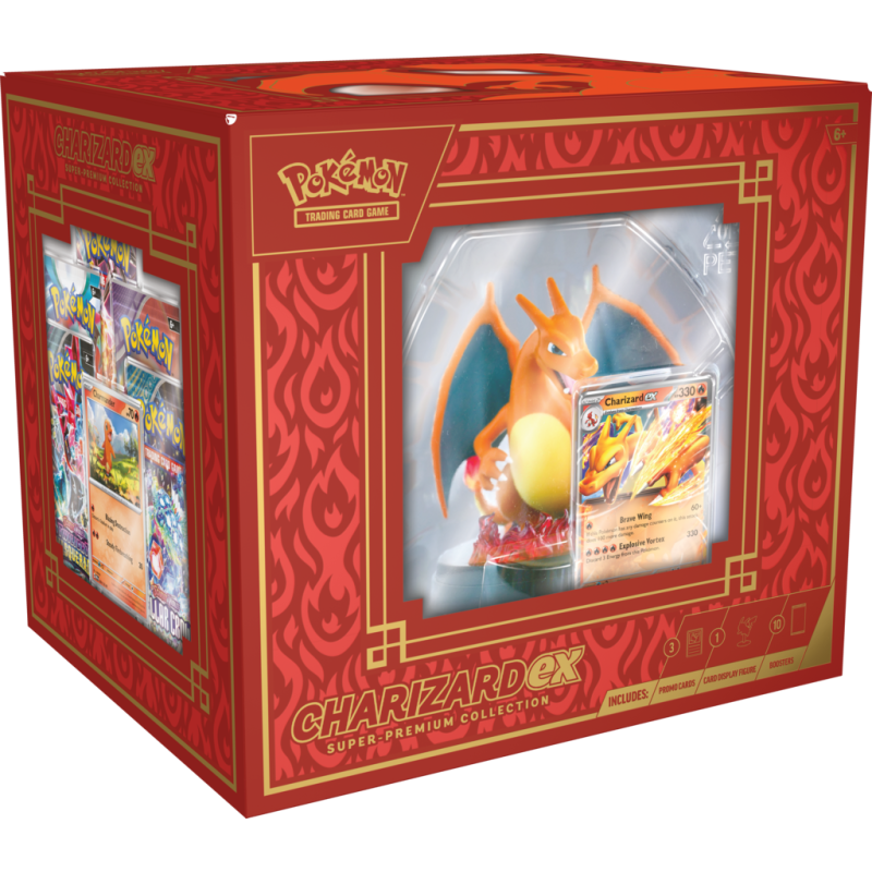 Pokémon TCG: Charizard Ex Super Premium Collection Pokémon TCG: Charizard Ex Super Premium Collection
