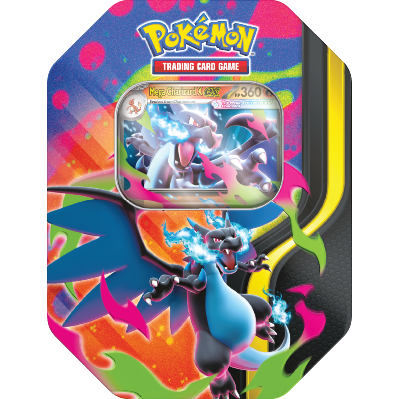 Pokemon TCG: Mega Charizard Tin (X / Y) — MIX